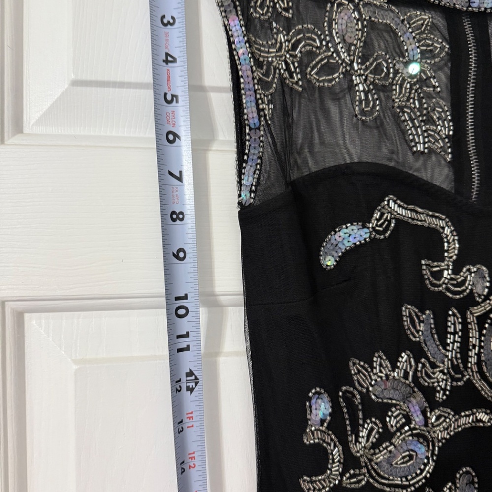 Cache Sequined Dress Size 4 - image 8